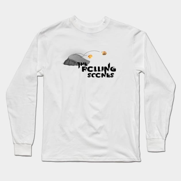 The Rolling Scones Long Sleeve T-Shirt by Moopichino